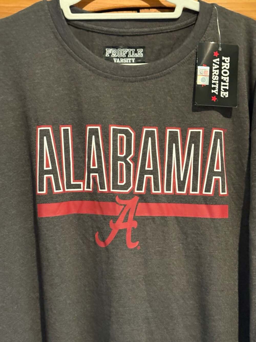 Profile Varsity Alabama Crimson Tide Long Sleeve T-Shirt Size 3XL